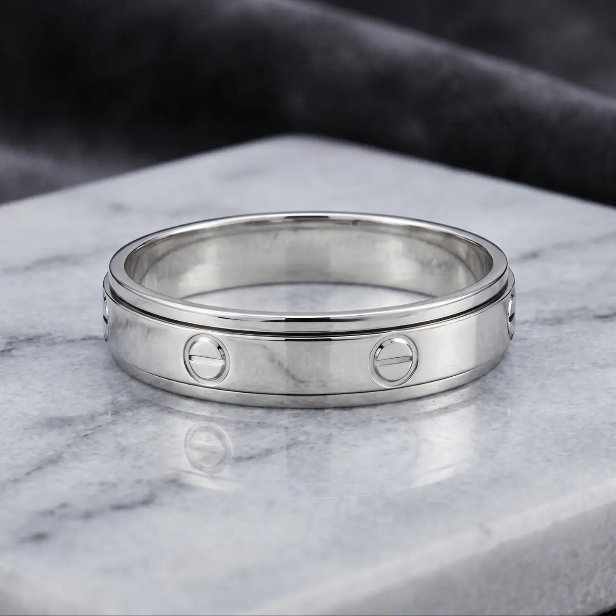 925 Sterling Silver Contemporary And Minimal Band For Men And Women